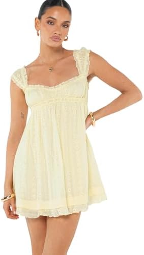 sun dress princess polly Sunkiss Frill Mini Strapless Dress White | Blue | White | Blue | Womens