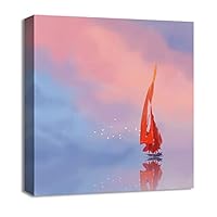 Canvas Wall Art Landscape Canvas Prints Home Artwork Decoration for Living Room, Bedroom - 12x12 inches