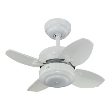 24 Inch White Ceiling Fan With Light Kasar Tbcct Co