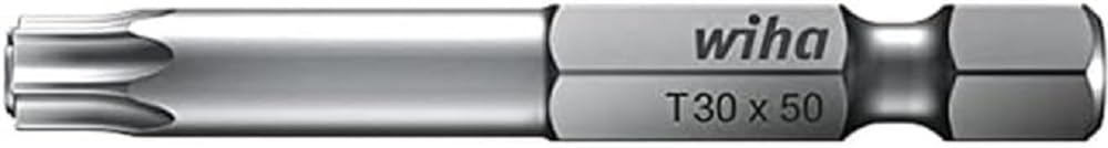 Wiha Professional Bit Torx with Magic Spring E6.3 / 7045R Various Sizes T20x50