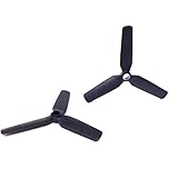 Lego Parts: Plane/Helicopter Propeller 3 Blade - 9 Diameter (Service Pack of 2 - Black)