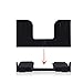 1byone TV Antenna [2020 Newest] Unique Foldable Antenna, Indoor TV Antenna for Digital Freeview 4K 1080P VHF UHF Local Channels with Signal Amplifier Support All TV's - 16.5 ft Coax Cable, Dark Navy