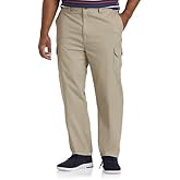 Harbor Bay by DXL Men's Big and Tall Continuous Comfort Cargo Pants