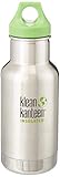   Klean Kanteen Kid Kanteen Classic Insulated Stainless Steel Water Bottle with Klean Coat, Double Wall Vacuum Insulated and Leak Proof Loop Cap,12oz