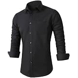 Arrow 1851 Hamilton - Camicia a maniche lunghe in popeline con bottoni, Blu tempesta, 3X-Large Grande
