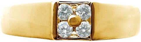 ダイヤモンド リング K18 ホワイトゴールド 指輪 当店は最高な サービスを提供します ピンキーリング 天然 日本製 ダイヤ