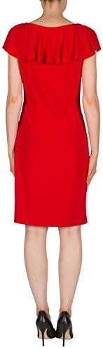 joseph ribkoff red dress
