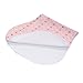 Baby Burp Cloths Set for Girls Premium 100% Organic Cotton Absorbent Triple Layer Towels Burping Rags Pads for Newborns, Baby Shower/Registry Gifts