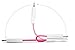 Urbo Short Micro USB Cable for Charging Mobile Phones (Pink) - Keyring/Keychain Design - Handy, Portable and Travel Friendly - Easy to Carry, Impossible to Forget