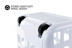 United Solutions Rolling Hamper with Built-In
