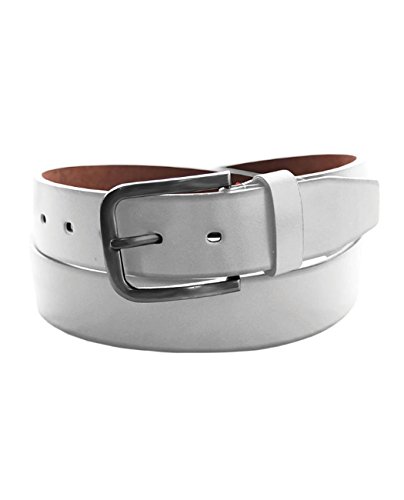 Eurosport Signature Thick Wide Leather Belt - MCB025 - White X-Large