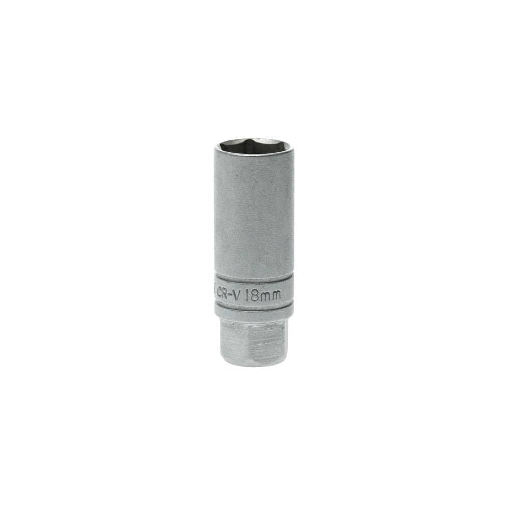 Teng M380042c Spark Plug Socket 18mm 3/8 Square Drive