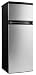 Danby DPF073C1BSLDD Designer 7.3 cu.ft. Two Door Apartment Size Refrigerator, Steel primary