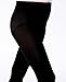 Danskin Big Girls' Microfiber Footed Tight, Black, L (12/14)