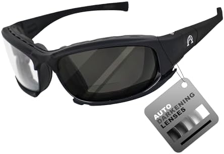 Amazon.com: Alpha Omega AO2 Auto-Darkening Photochromic Motorcycle