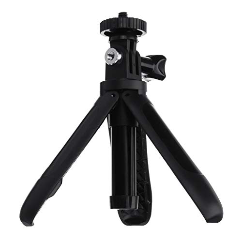 Selfie Stick Tripod for DJI OSMO Action Camera, Tuscom Handheld Expansion Selfie Stick Mini Tripod Mount Selfie Stick Extendable Monopod for OSMO Pocket, Gopro Hero 7 6 5 4, Sony Action (Black)