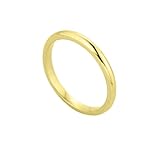 Solid 10k Yellow Gold Baby Ring, Size 1