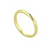Solid 10k Yellow Gold Baby Ring, Size 1