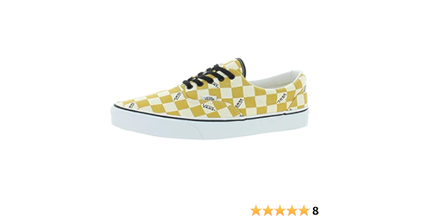 yellow checkered vans amazon