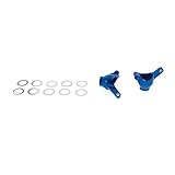 GPM Racing Rear Hub Carrier Set for 1:18 Associated 18B2 + Other AE Models, Blue