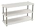 ClosetMaid 3-Tier Shelf Organizer Unit for Shoes, Accessories, Hats, Purses, Bags, in Entryway or Closet, Wood Shelves with Metal Frame, White
