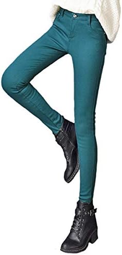 [コアラージュ] ストレッチ カラー スキニー 裏起毛 パンツ あったか ズボン スリム タイト 冬 防寒 アウトドア レディース