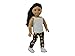 Ari and Friends Fits American Girl 18 inch Dolls - Emoji Fun Leggings- 18 Inch Doll clothing - Designed In USA to Fit 18 inch Dolls - A modern twist of traditional 18” doll