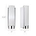 Linea di Liara Elina Chrome Wall Sconce Frosted Glass Shade Modern Sconces Wall Lighting Fixture Bathroom Sconce Vanity Wall Sconce and Wall Lamp for Living Room, UL Listed