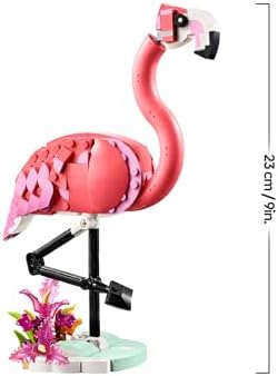 Creator 3 en 1 Fauna Salvaje: Flamenco Rosa de Juguete - Transformable en Cacatúa o Ajolote - Juego con Figuras Articuladas de Animales - Regalo de Cumpleaños para Niñas y Niños de 8+ Años 31170