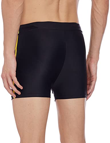 I-Swim Mens Costume Is-010 Size 2Xl Black/Red With Is-010 Size 2Xl Black/Yellow Pack Of 2 And Earplug Is-406 2