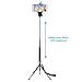 Universal Wireless Selfie Kit including Selfie Stick, Tripod and Bluetooth Remote Control. Handsfree Control of Camera Shutter from a Distance of up to 30 feet. For iOS & Android Smartphones