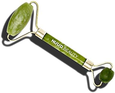 Jade Roller Facial Massager - Firm and Even Skin, Reduce Puffiness, Promote Circulation and Healthy Glow with 100% Natural Jade Chi Roller