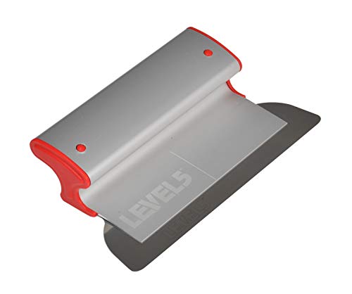 Drywall Skimming Blade Set - 10", 24" & 32" Blades + 37" - 63" Extension Handle | LEVEL5 | Pro-Grade | Extruded Aluminum & European Stainless Steel Construction | High-Impact End Caps | 5-441 - Thumbnail 7