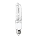 Anyray A1795Y 100 Watt JD E11 100W Mini-Candelabra T4 Light Bulb, Clear