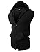 H2H Mens Active Casual Fashion Lightweight Sleeveless Zip-up Vest Tank Hoodies