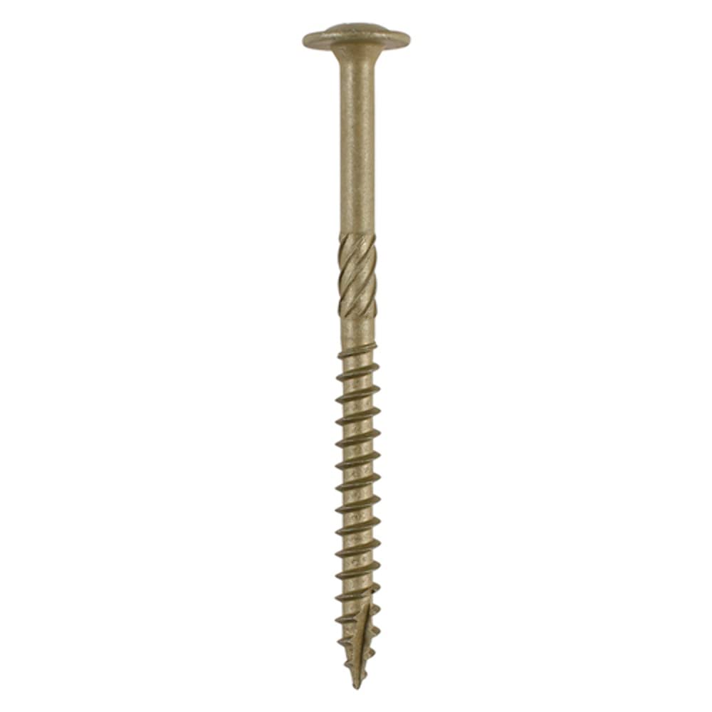 TIMCO Timber Screws – Wafer Head – Exterior Green – 6.7 x 60 - Box of 50