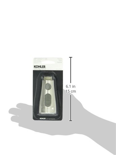 KOHLER GENUINE PART GP1043211-VS Pulldown Sprayhead For Kohler Simplice Faucet, Vibrant Stainless Finish