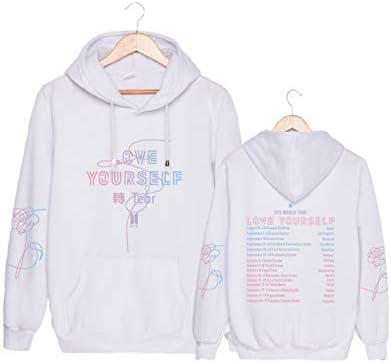 CHAIRAY BTS World Tour Love Yourself Hoodie Jimin Jungkook Suga V Sweater