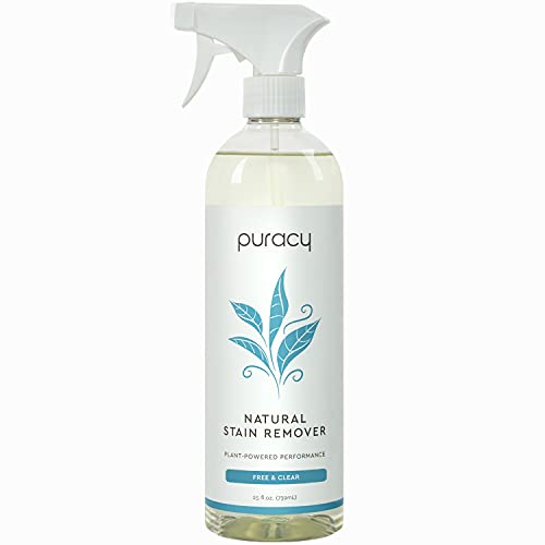 Puracy Natural Laundry Stain Remover, EnzymeBased Spot Cleaner, Free