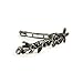 Goody Womens Hair Barrettes, Luxe Vine - Slideproof And Lock In Place - Suitable For All Hair Types - Pain-Free Hair Accessories For Women and Girls - All Day Comfort (Color May Vary)