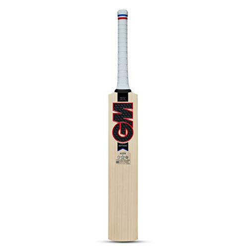 Gm Mythos 404 English Willow Cricket Bat For Men And Boys | Short Handle | Ready To Play | Lightweight | Free Cover |