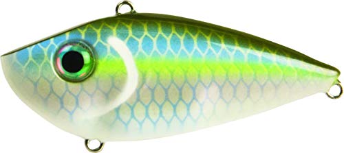 Strike King œil Rouge D’eau Douce Lipless Crankbait, Sexy Vert Shad, 1/56,7 Gram