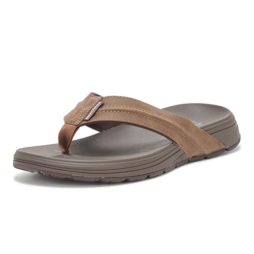 Skechers Men's Patino - Marlee Sandal, Brown, 8 at Amazon