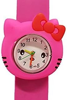 Kids Boys Girls Childrens Snap On Slap Watch - Quartz Analog Watches
