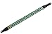 TimbreGear Vintage Woven Collection Strap Set For Acoustic and Electric Guitar FREE STRAP BUTTON AND LOCKS INCLUDED BEST STRAP BUNDLE (Green)