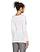 32 Degrees Weatherproof Womens Long Sleeve Scoop Neck , White (Medium)