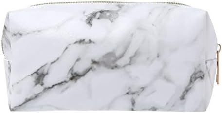 Sidougeri Large Cute Pencil Case Pen Box Zipper Bags Marble Makeup Storage Supplies