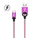 USB Type C Cable, Biaoji(3 FT) USB A 2.0 to USB-C Fast Charger Nylon Braided USB C Cable Compatible Samsung Galaxy S9 S8 Plus Note 9 8 (HLT2628R-1) primary