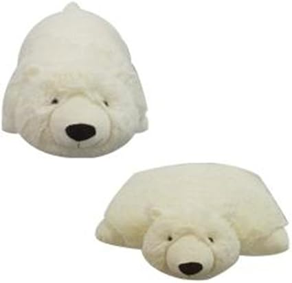 Amazon Com Small Polar Bear Pet Cushion Animal Pillow Plush