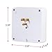 GE Pro 6-Outlet Extender Surge Protector, Wall Tap Adapter, Charging Station, Automatic Shutdown, 3-Prong, 1020 Joules, UL Listed, White, 36727